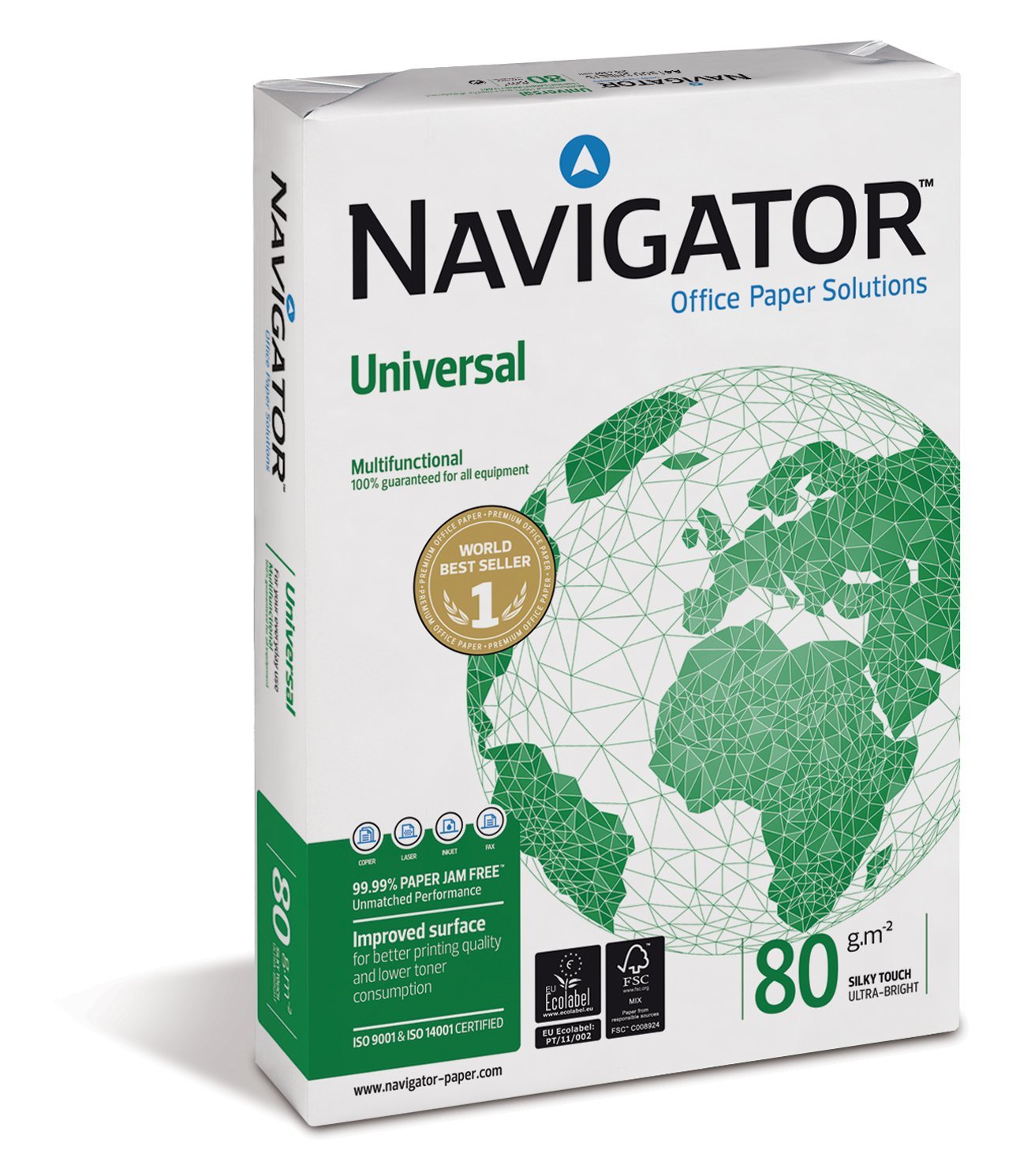 Бумага для копирования Navigator A4 80 г/м2 и 70 г/м2