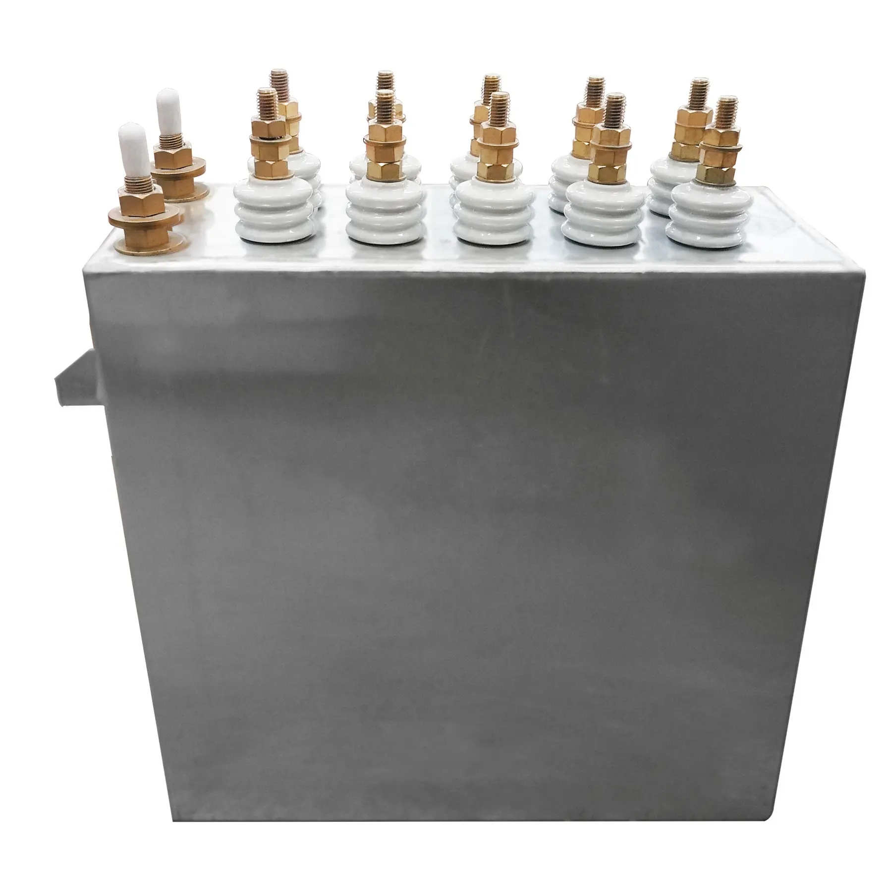 2000 kvar Water cooled power capacitors designed for use on induction furnaces and heaters RFM0.75-2000-1S