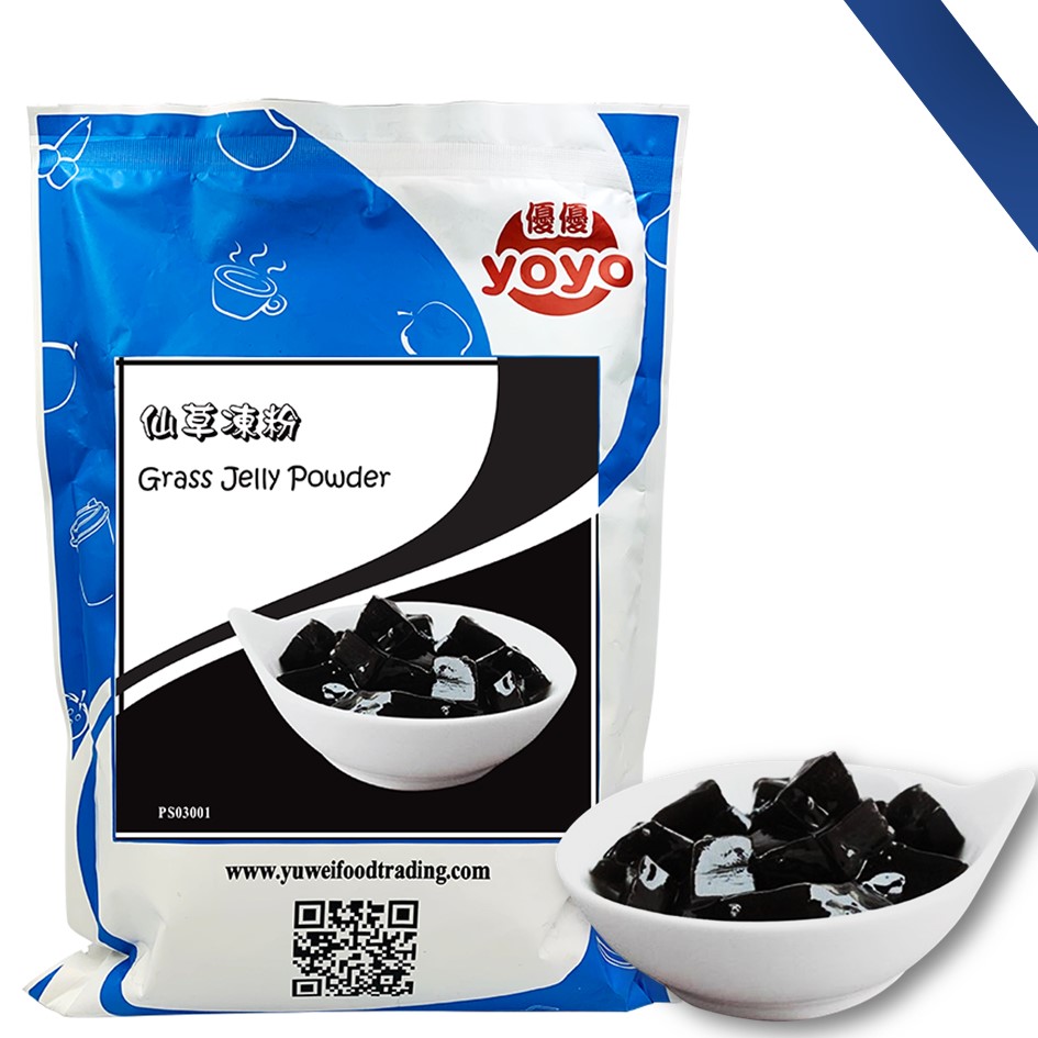 Black Grass Jelly Instant Powder Taiwan Hand-made