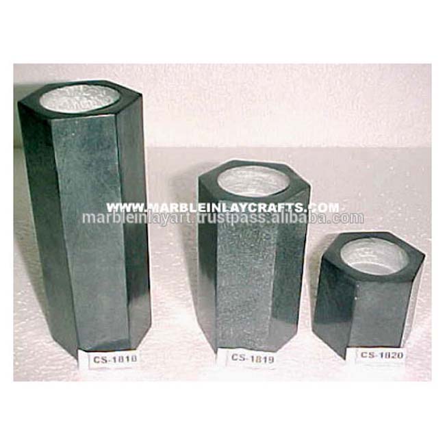 Beautiful Soapstone Decorative Candle Holder
