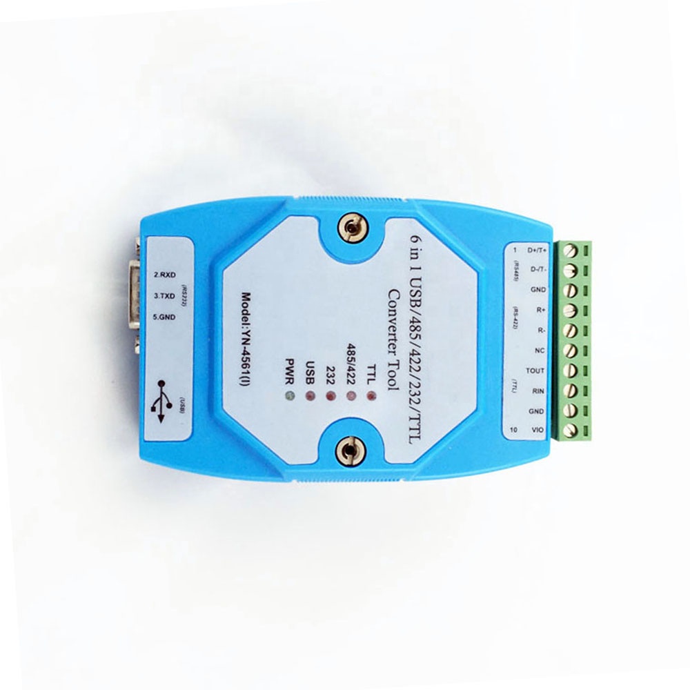 Taidacent YN4561I CP2102 преобразователь USB/485/422/232/TTL модуль последовательного порта USB в RS485 изолированный преобразователь USB в Uart адаптер