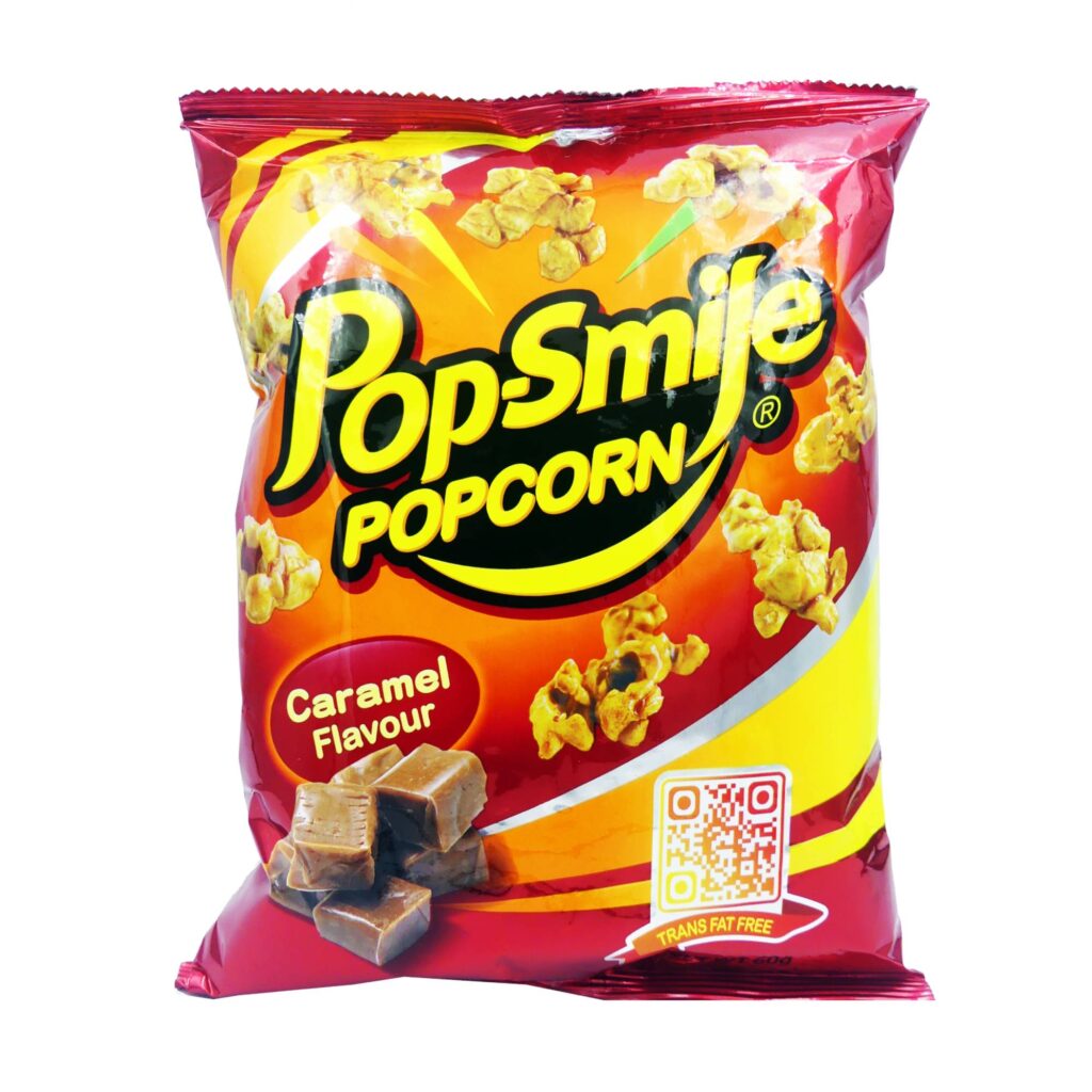 Попкорн со вкусом карамели Pop-Smile, 60 г, сертификат Halal