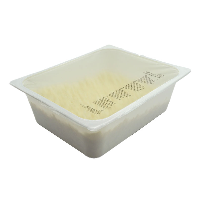 Высокое качество OEM сыр Mozzarella Замороженные микро-кубики IQF 2,5 кг лоток