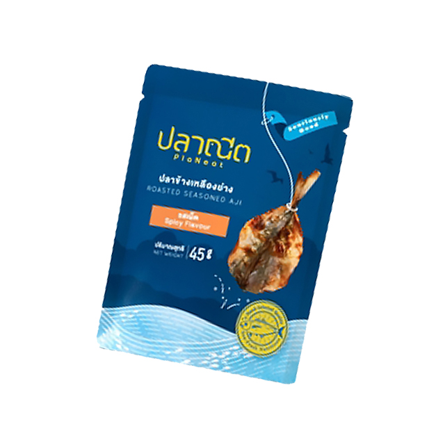 Wholsesale Roasted seasoned Aji Fish Snacks Black Pepper Flavor Seafood snacks with Best Price