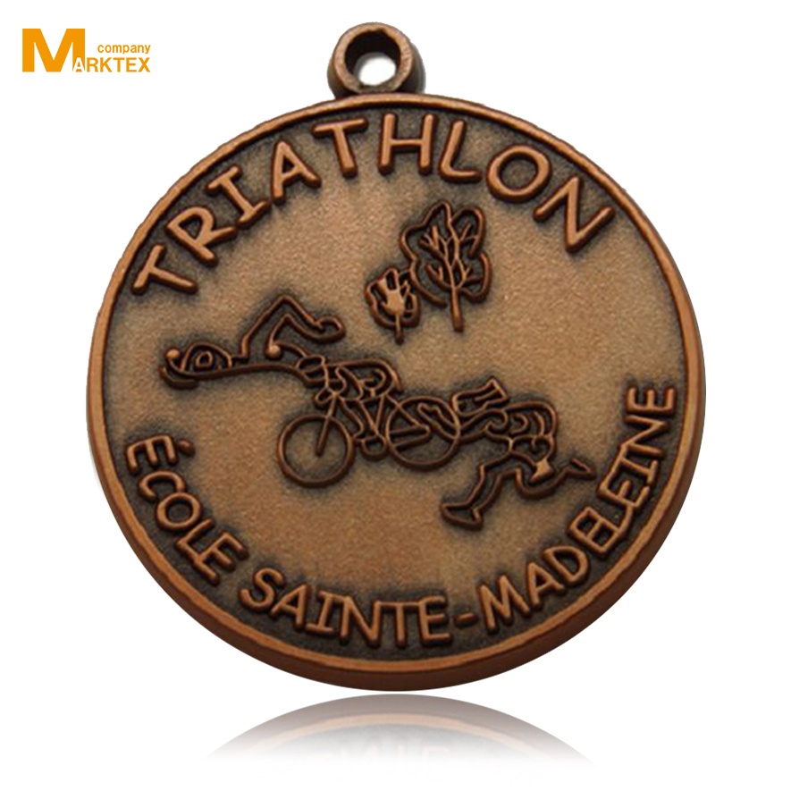 Custom metal marathon medal