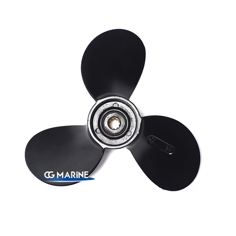 Пропеллер подвесного мотора CG MARINE 7 1/2x8-BA с 9 зубьями для лодочного мотора T4HP/T5HP/F6HP