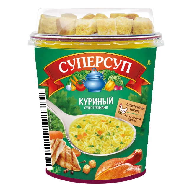 SUPERSOUP с цыплёнком и Sippets