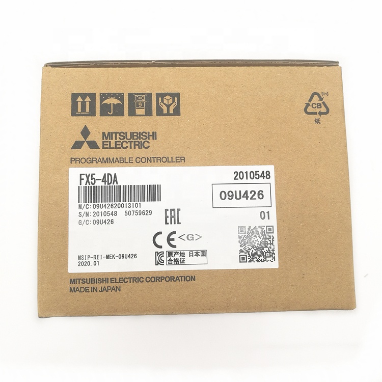 Mitsubishi PLC автоматический FX5-4DA аналоговый выходной модуль