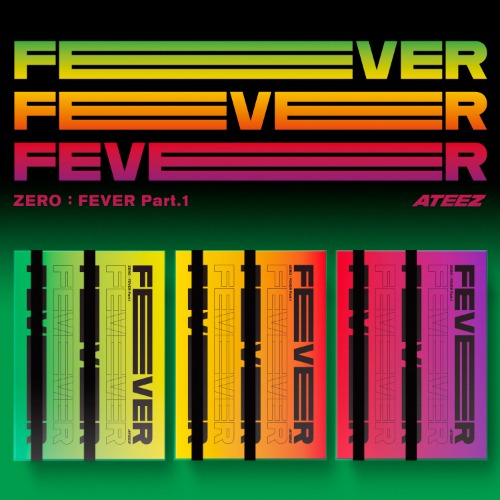 Оптовая продажа, Официальный Альбом KPOP, корейский IDOL Boy Group ATEEZ 5-й мини-альбом ZERO : FEVER Part.1