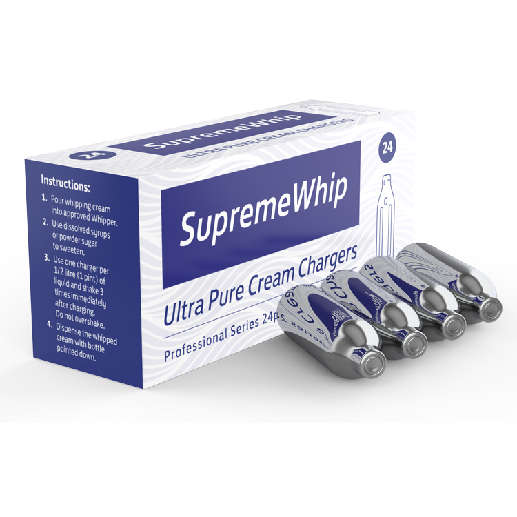 Оптовый Поставщик 8,2g SupremeWhip N2O, газовые взбитые крема зарядные устройства