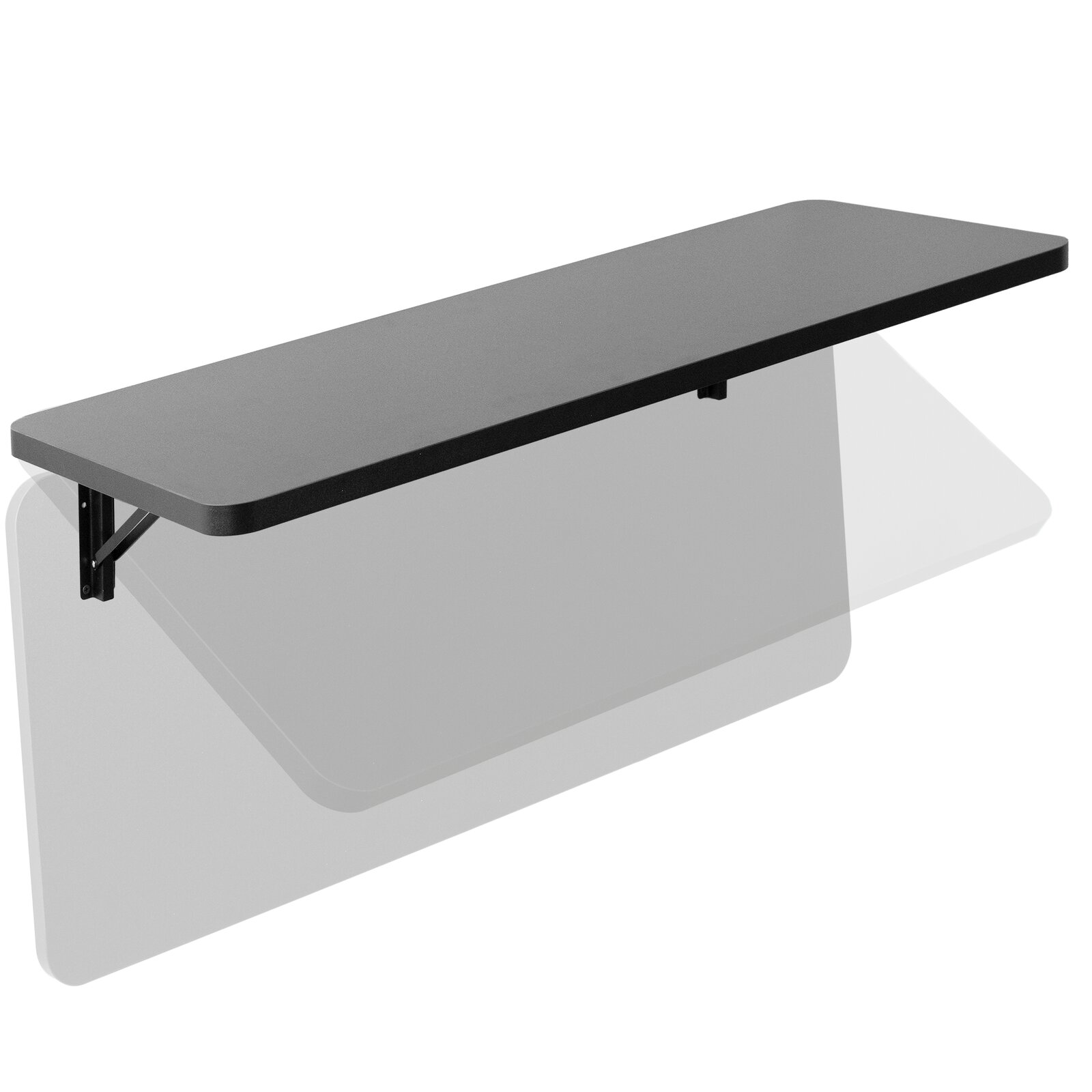 Black Wall Mounted Folding