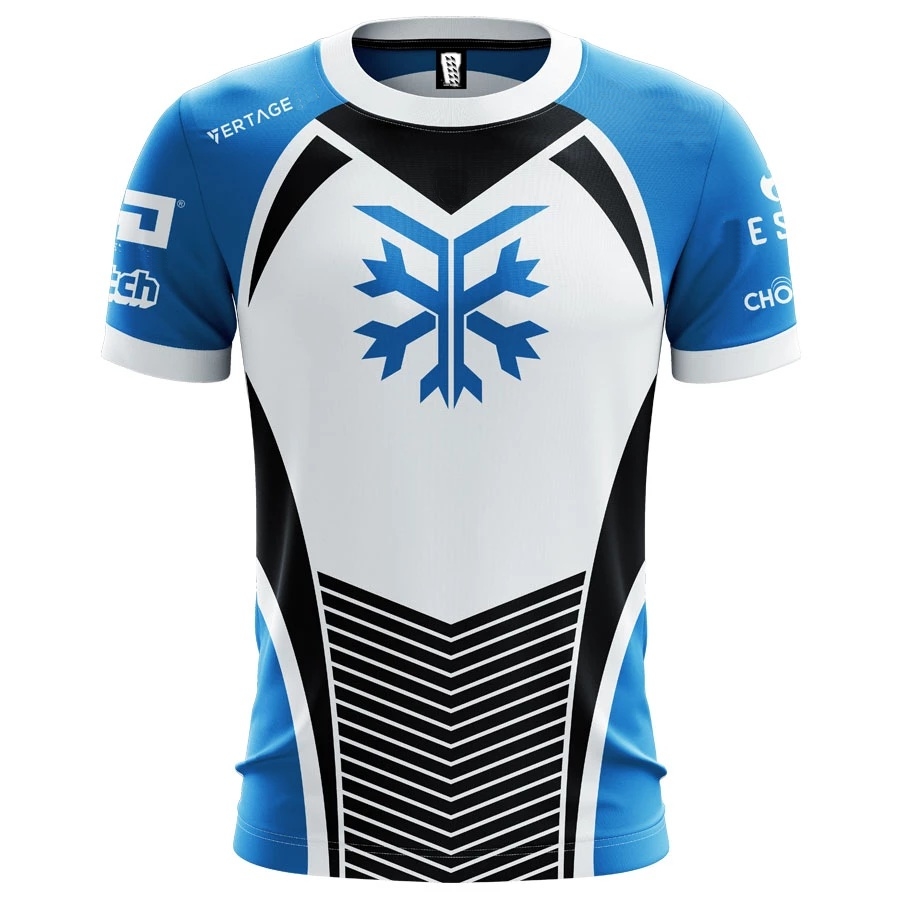 Gaming Wear Esports Jersey Professional Sports T Shirt Custom Sublimation