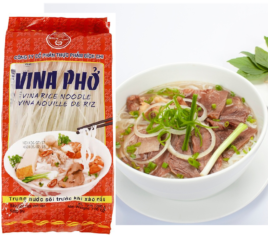 High Quality Factory Price Delicious Rice Noodle Yummy Soup Noodles 200gr x 40 Bags From Viet Nam