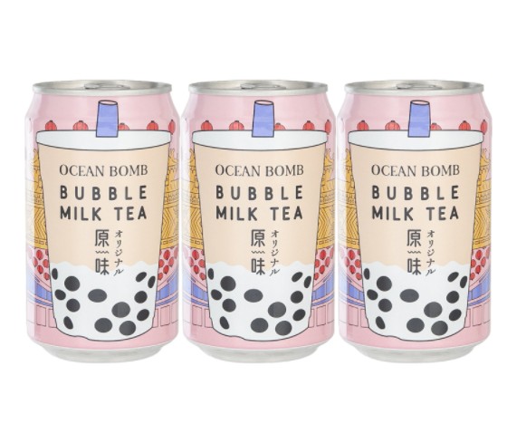 Black Sugar Boba in a can Instant Drink Ready to Drink Low sugar
