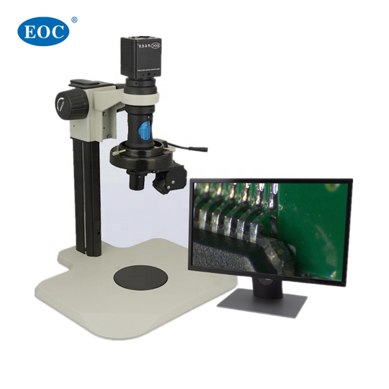 EOC 2021 3d 16MP H-D-M-I зум 100x промышленный осмотр ювелирных изделий цифровой микроскоп 3d