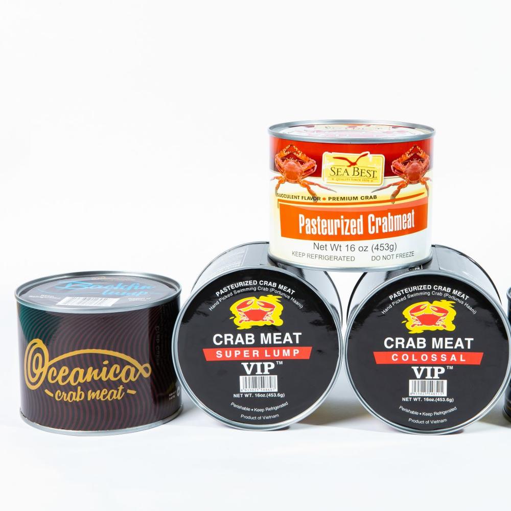 SEASPIMEX консервированное пастеризированное красное мясо плавающего краба-продукт из Вьетнама