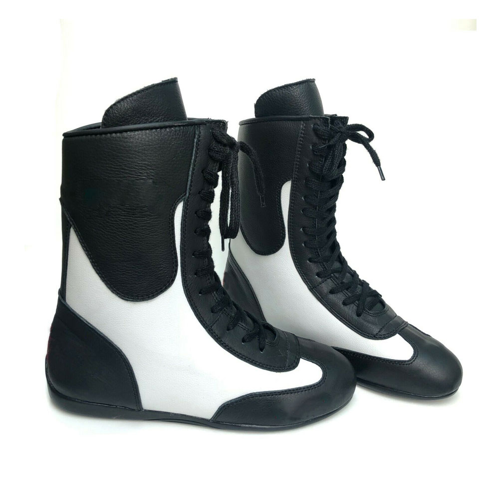 Boxing Shoes Made of Original Leather Latest Design Good Quality Boxing Shoes For Men