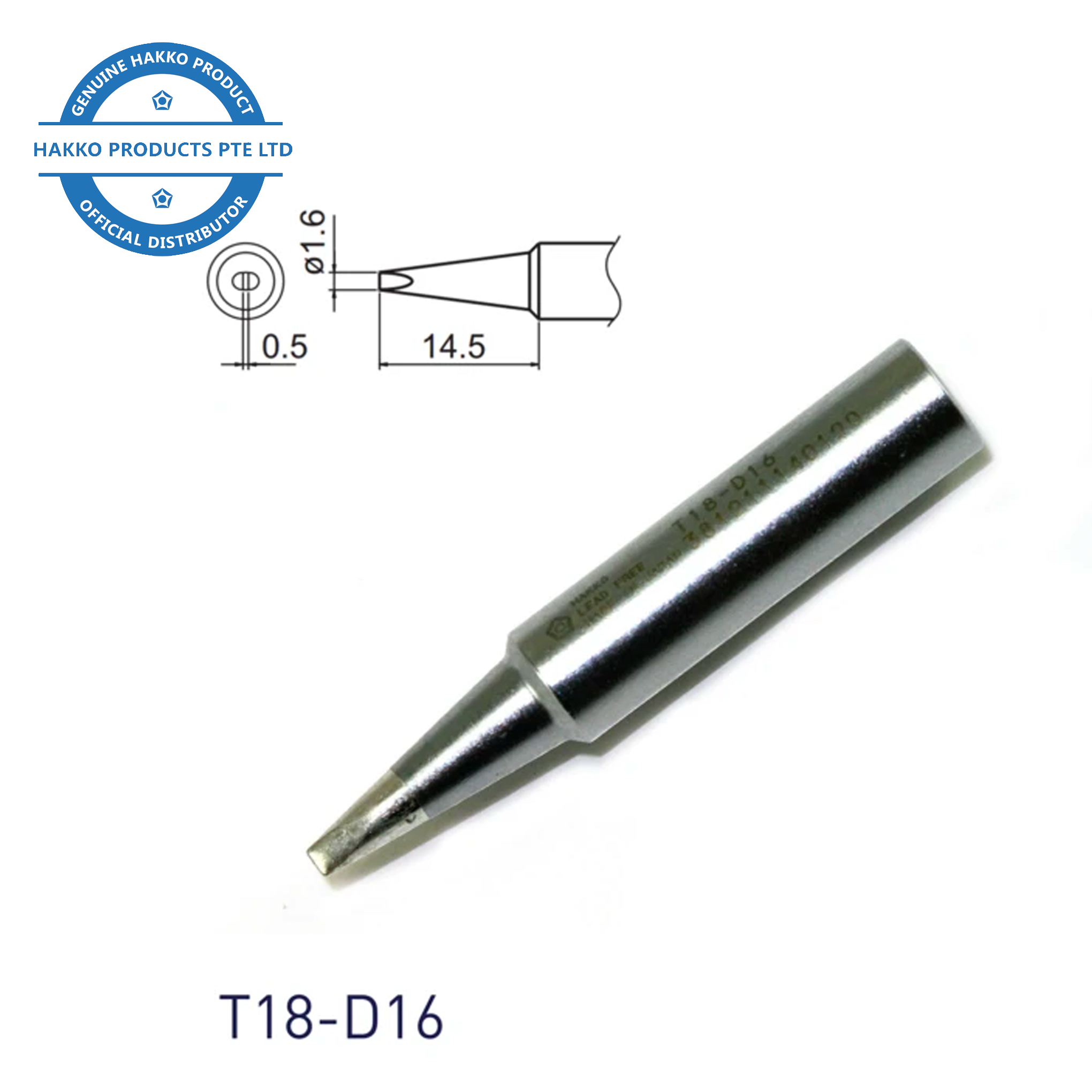 Паяльное жало Замена T18-D16 Хакко паяльник для подключения к FX8801 FX600 паяльная станция FX888D FX889 паяльная станция FR701 FR702