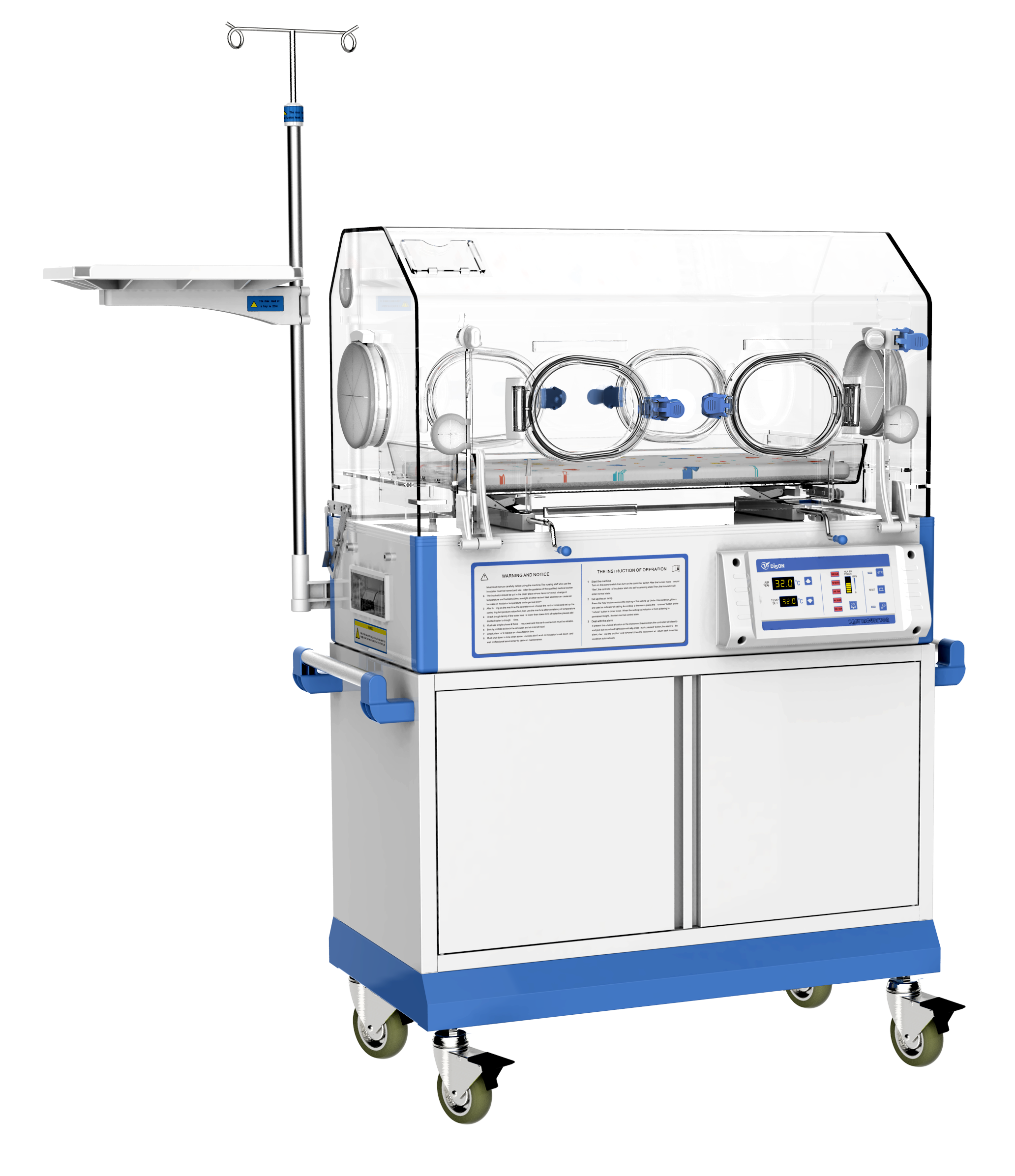BB-100 topgrade Baby Infant Incubator Hospital Phototherapy Incubator