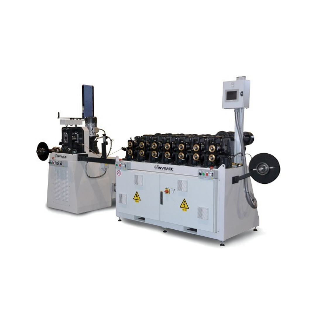 MADE IN ITALY STRIP TRAIN OF ROLLS ENNE104 WITH 7 HEADS SINGLE DRIVE FOR JEWELLERY INDUSTRY