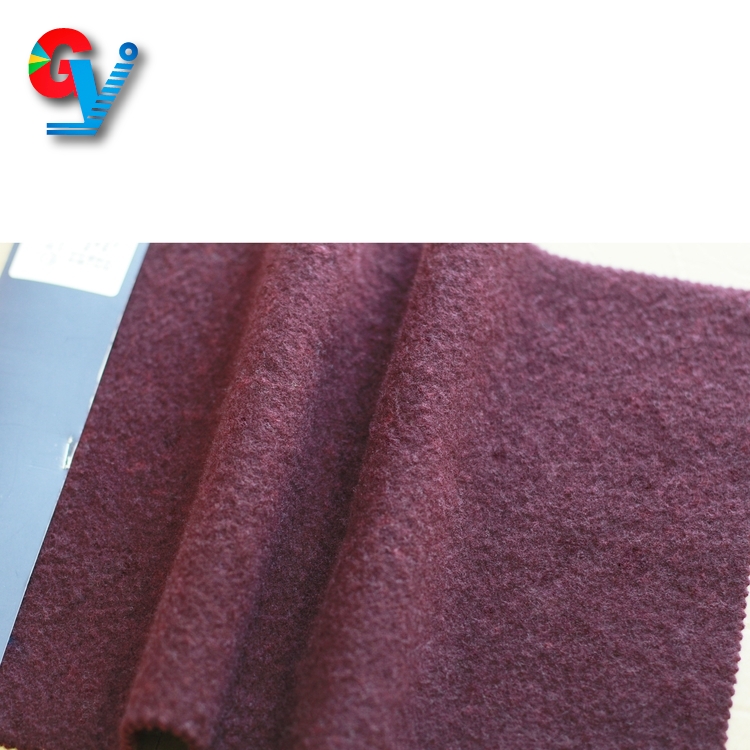 Micropolar Waffle Fabric Melton Wool Blend Fabrix Knitted Fabric