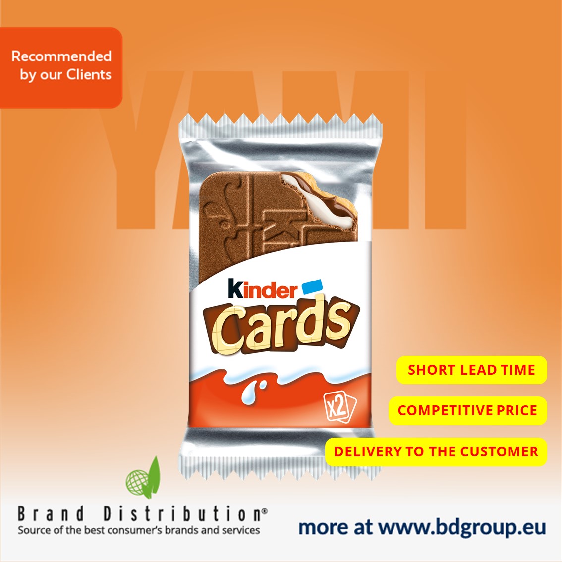 Kinder -- карты -- печенье 125 г