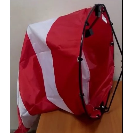 Мобильный Windsocks MWS325-Inl внутренне освещение для быстрой установки на наземная вертодромах и вертолетных площадок