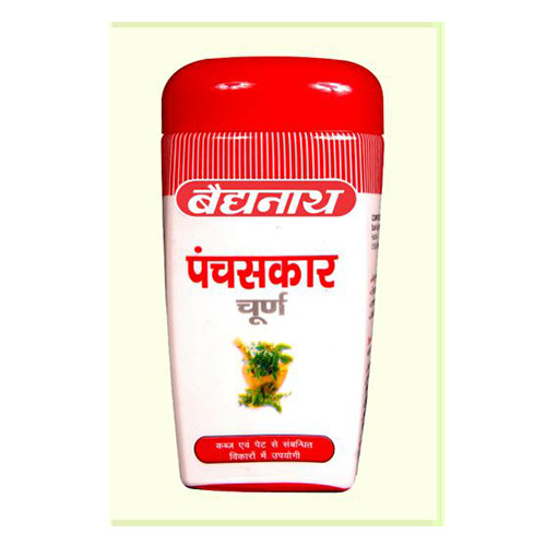 Индийский травяной продукт Baidyanath Panchsakaar Churna 100 г-травяная утварь Для запора, кислотности, нежелательности