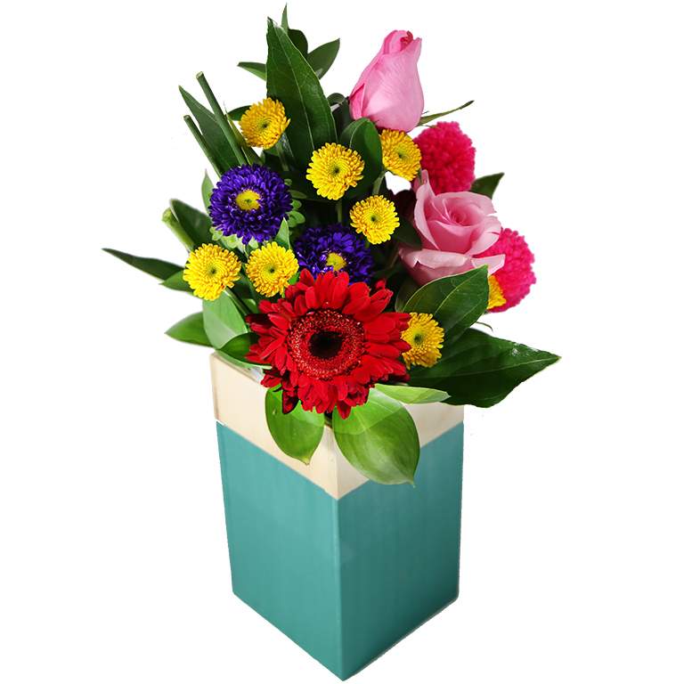Hand Crafted Shine Arrangement