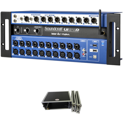 HOT New Soundcraft Ui24R 24 Ch Digital Professional Audio Mixers Multi-Track Recorder with Wireless Control