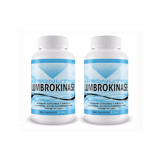 Настоятельно рекомендуемый порошок экстракта земляного червя Absonutrix LUMBROKINASE, здоровые капсулы для сердца