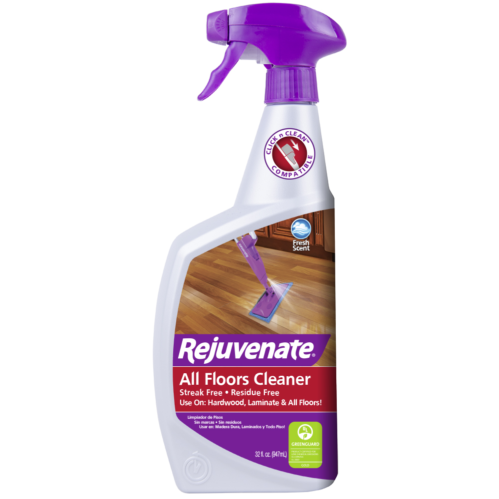 Protect And Restore Wood And Vinyl Flooring 32Oz RJ-RF32RTU Rejuvenate Shine Refresher Wood Polish Liquid