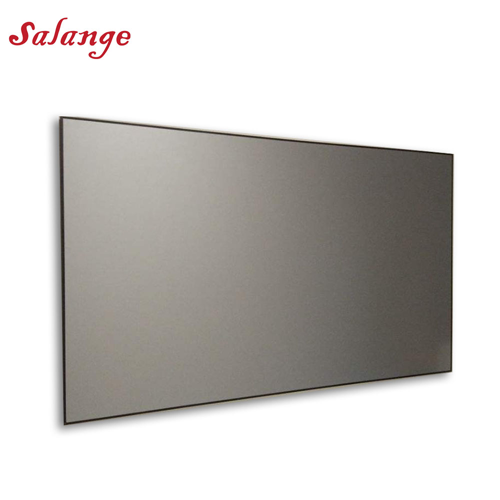 Salange Универсальный кинотеатр 130inch 1,6x3 м 4K картинку неподвижной рамы проекции светоотражающий экран для всех ЖК-Светодиодные проекторы