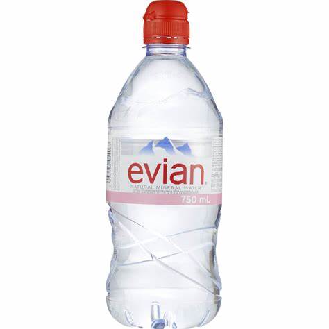 Evian, натуральная минеральная вода, Evian, бутилированная вода для продажи