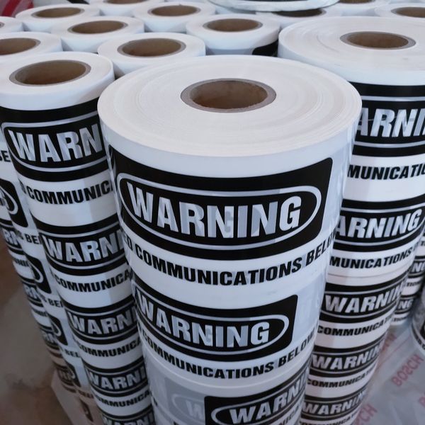 High Quality PE Warning Custom Barricade Caution Barrier Tape