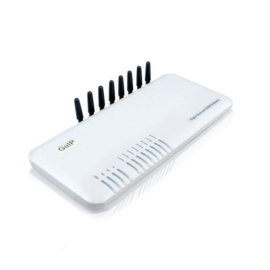 Дешевые 8 портов GSM Voip шлюз GOIP8 шлюз две SIM карты устройство