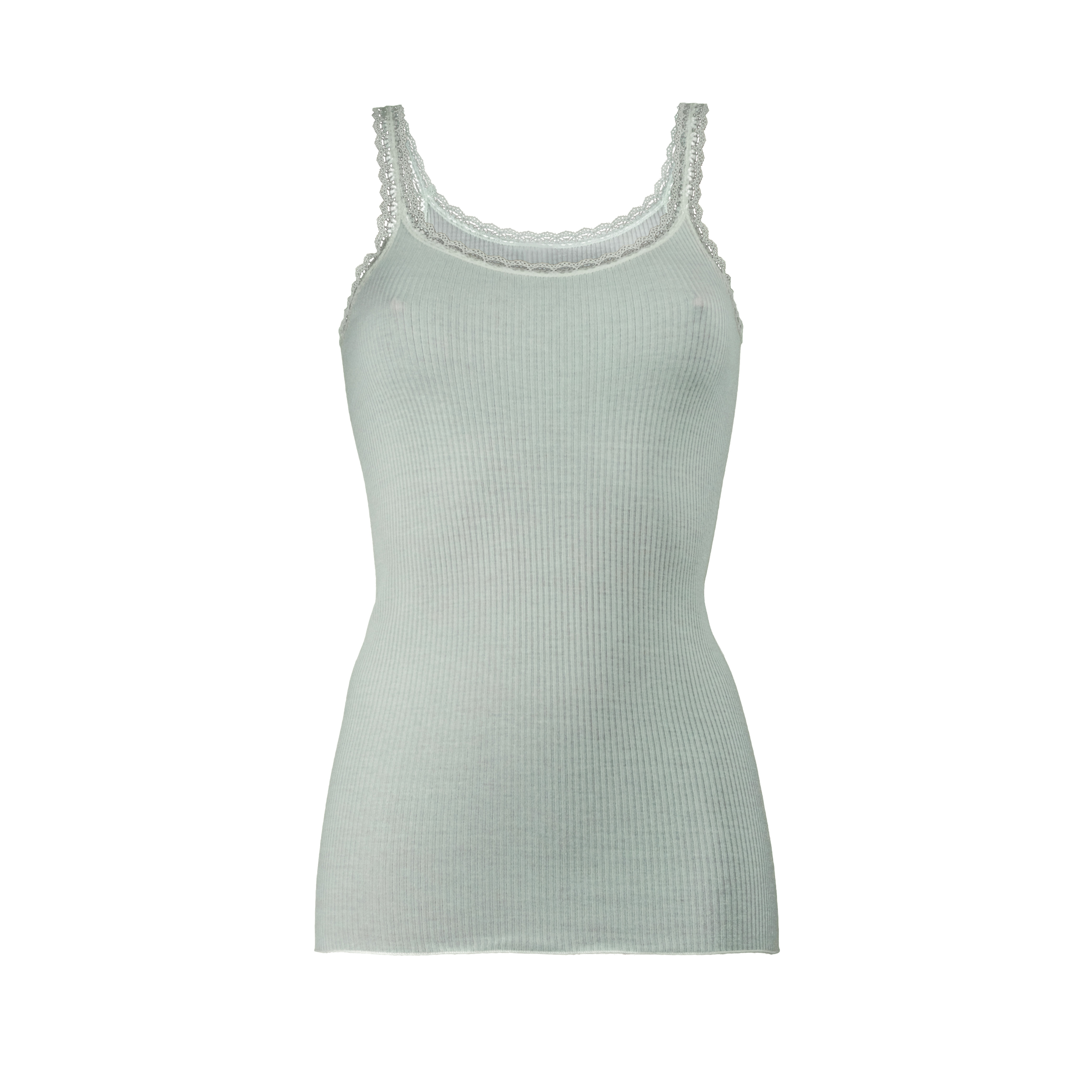 Best italian quality lace green mint tank top for sale