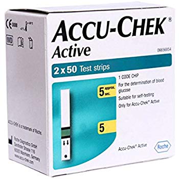 Купить/заказать Accu - Chek Performa активный для измерения уровня глюкозы в крови, 50 тест-полосок