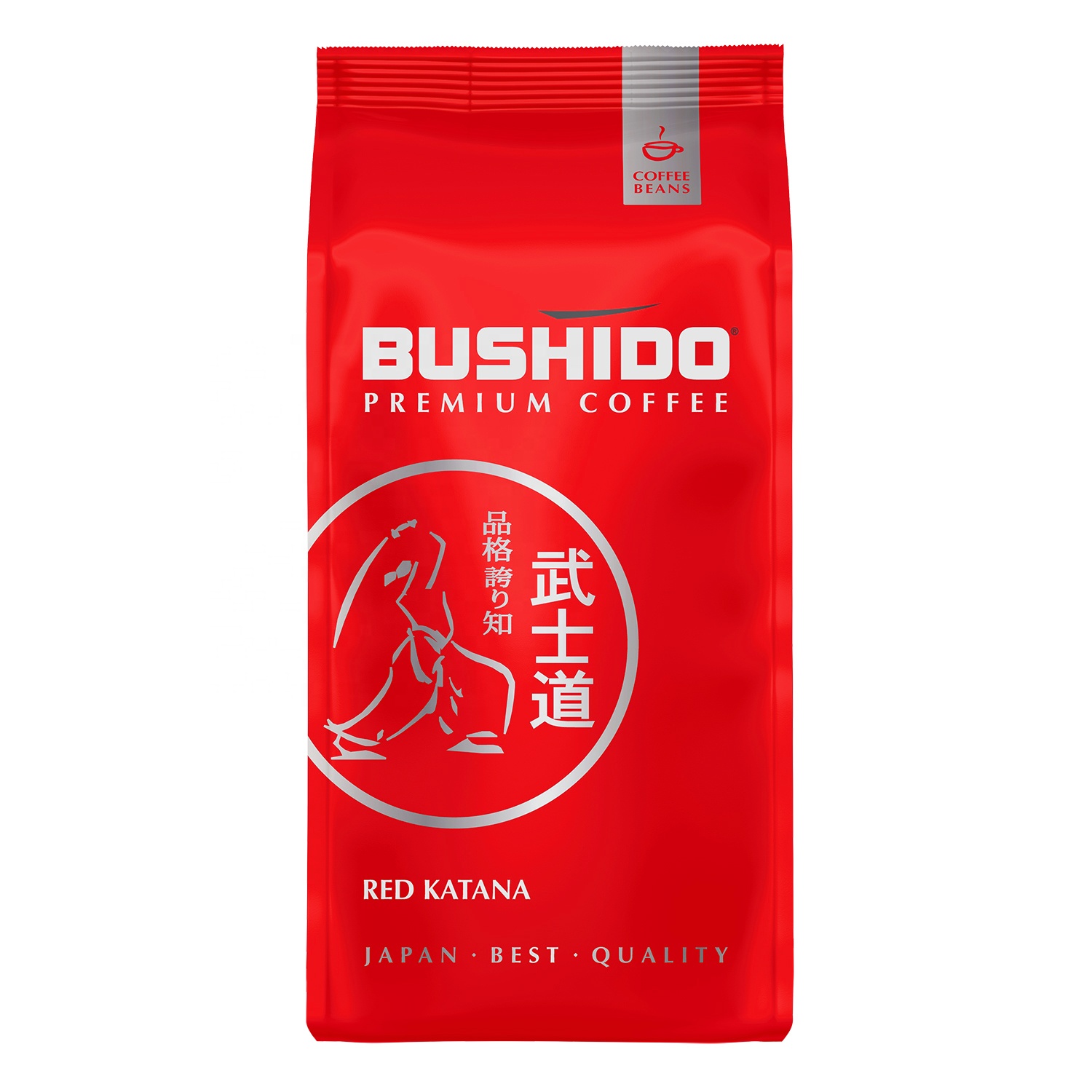 BUSHIDO красная Катана Премиум Арабика жареные кофейные зерна упаковка 227 г.