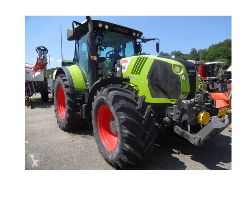 Used Claas farm tractor Arion 650 Cebis