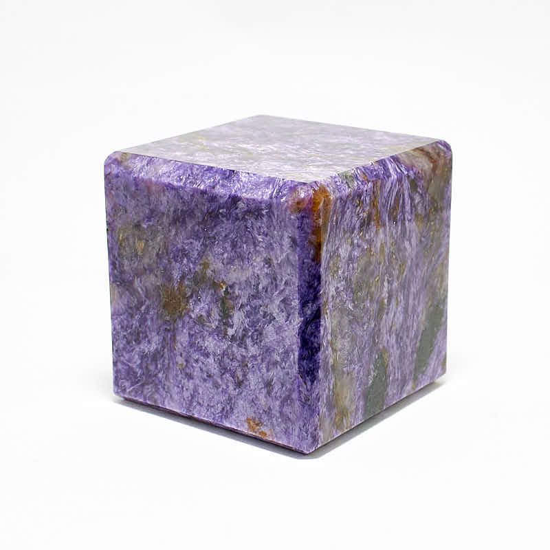 Charoite Cube 3 и 5 см, nutural charoite из России