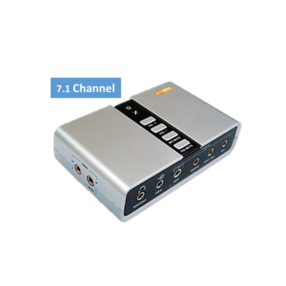 Звуковые коробки для аудиоканалов USB 2,0 3D 7,1