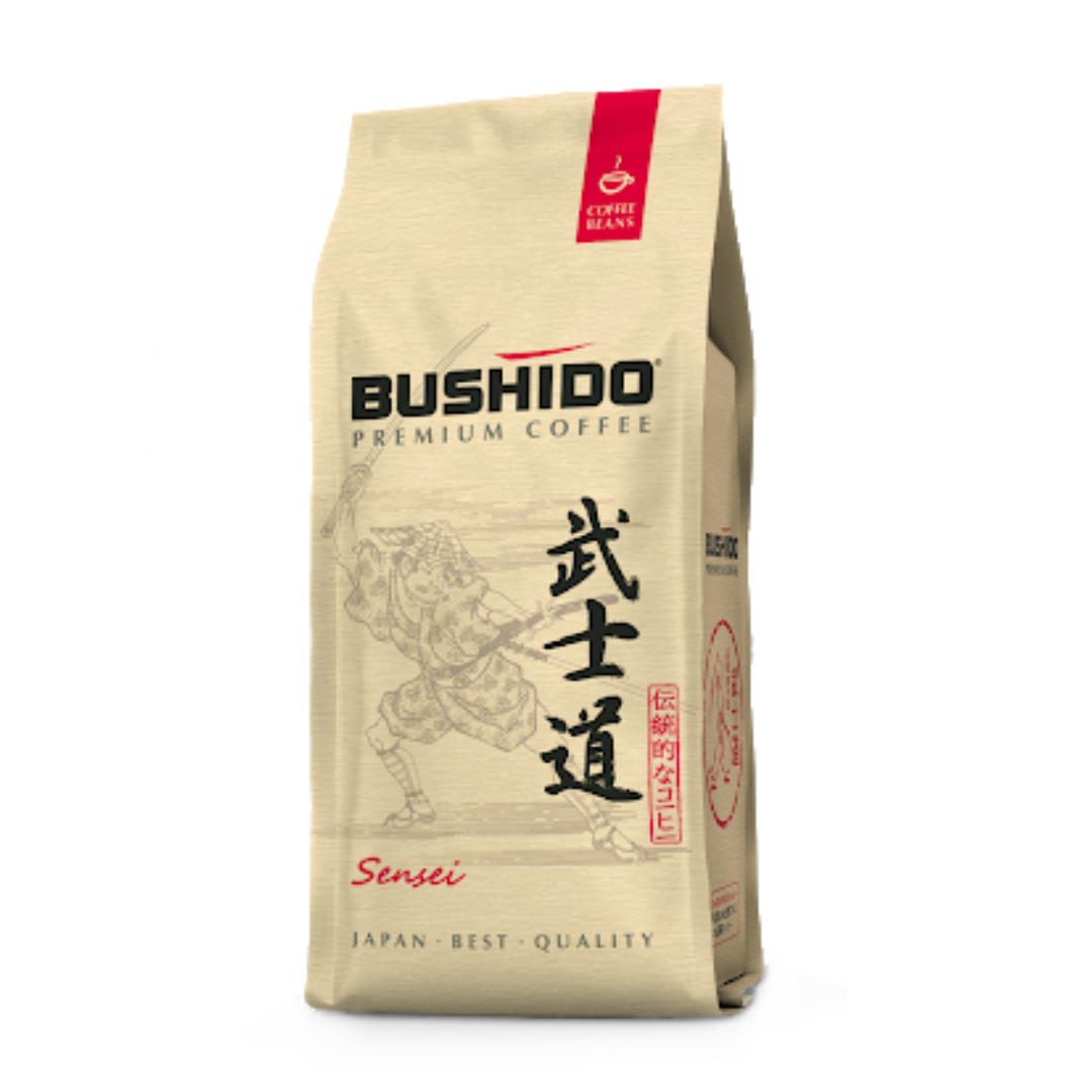 Bushido Sensei 100% arabica premium beans 227 gr pack