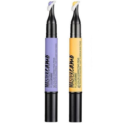 6 X MAYBELLINE MASTER камуфляжная цветная корректирующая ручка-желтая