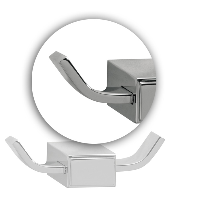 Modern Wall Kitchen Bathroom Accessories Double Hook