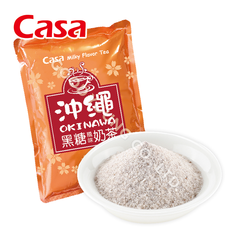 Okinawa коричневый сахар вкус пузырьки молоко чай напитки мгновенный порошок 3 в 1
