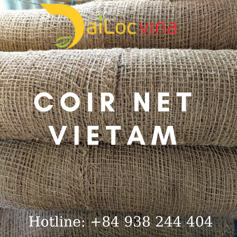 Натуральная древесная сетка coir для Эрозии Склона, поставщик из Вьетнама