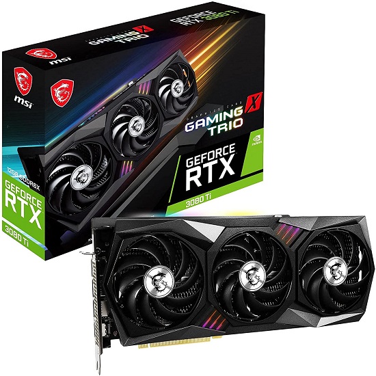 Brand new MSI Gaming GeForce RTX 3080 Ti 12GB GDRR6X 320-Bit H