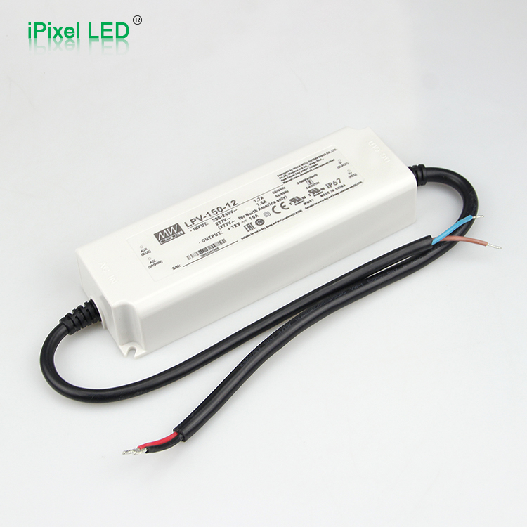 Meanwell IP67 Водонепроницаемый 150 Вт одиночный выходной импульсный источник питания светодиодный драйвер