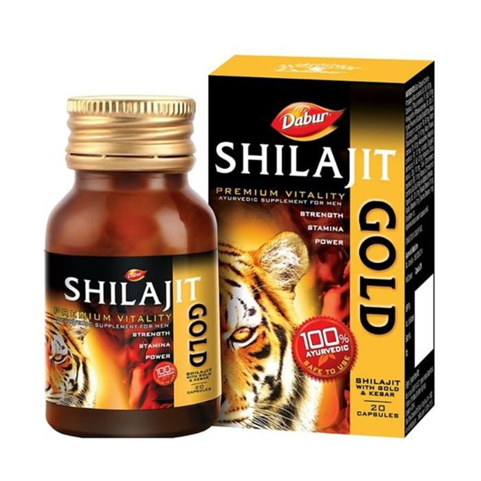 Оптовая цена, натуральные аюрведические капсулы Dabur Shilajit с экстрактом экстракта силовой силой, травяные капсулы